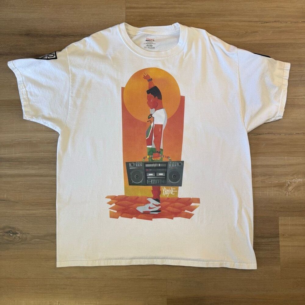 Spike Lee Do The Right Thing Radio Raheem Tee 40 Acres & A Mule Filmwork Size Xl